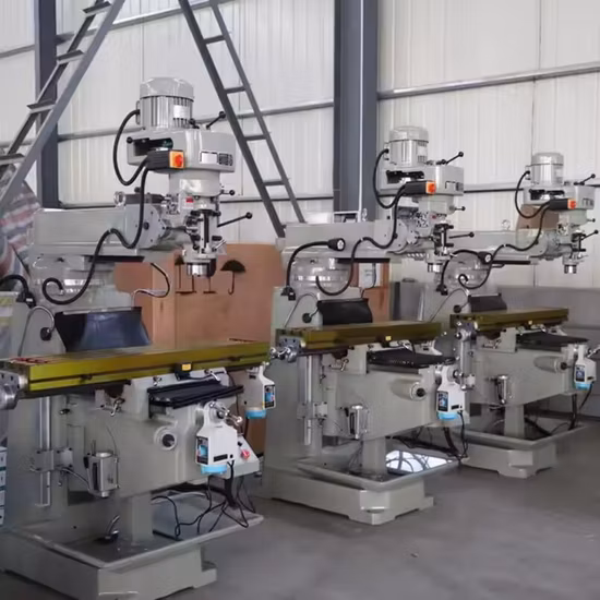 Fraiseuse à tourelle universelle X6325 Fraiseuse à genouillère à vitesse variable