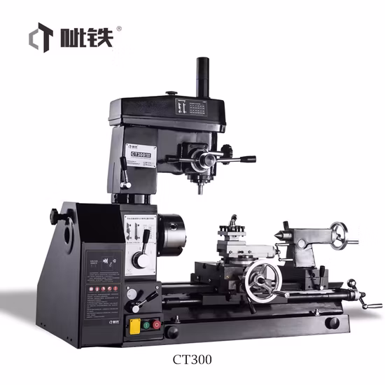 Petite combinaison tour et fraiseuse Mini tour et perceuse combiné avec CT300