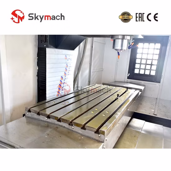 Fraiseuse CNC verticale universelle de haute précision de travail des métaux 3 4 5 axes